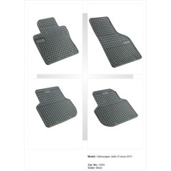 Гумени стелки за VW Jetta (2010-2018)