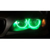 RGB Диодни Ангелски Очи с матирано покритие за BMW E36 / E38 / E39 - с дистанционно сменяне на цветовете