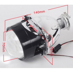 Биксенон лупи за вграждане MORIMOTO ULTIMATE 2.5"