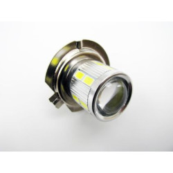 Диодна крушка H11 с 16 диода и лупа