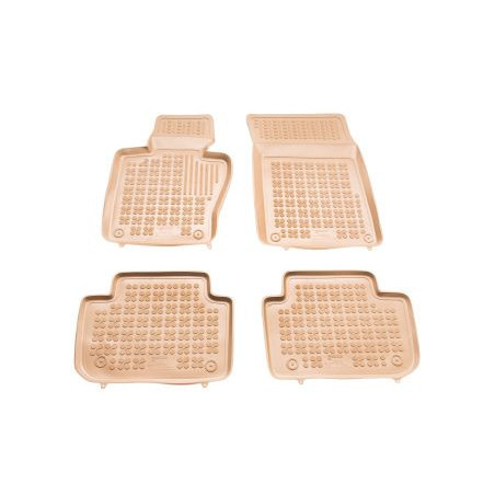 Гумени стелки за BMW X3 E83 (2003-2010) - тип леген - бежови