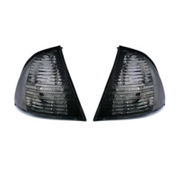 Кристални мигачи до фара BMW E46 комби (98-01) - черни