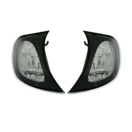 Кристални мигачи до фара BMW E46 комби (01-05) - хром