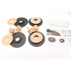 Гумени стелки за Golf 4 / Bora / Beetle / Jetta / Skoda Octavia 1 (1997-2010) / Seat Leon / Seat Toledo (1999-