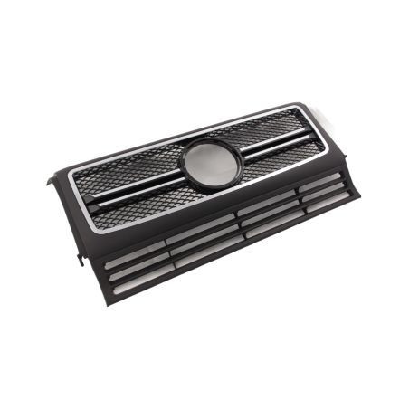 Решетка за Mercedes W461 / W463 G-CLASS (1990-2013) - Черна с хромлайсни АМГ