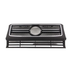 Решетка за Mercedes W461 / W463 G-CLASS (1990-2013) - Черна с хромлайсни АМГ