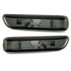 Кристални мигачи BMW E46  (1998-2001) - черен хром