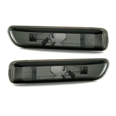 Кристални мигачи BMW E46  (1998-2001) - черен хром