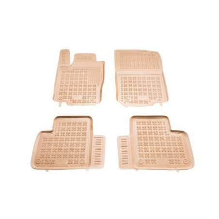 Гумени стелки за MERCEDES ML W166 (2011-2015) / GL X166 (2012-2015) / GLE W166 / GLE C295 (2015-2019) - тип леген бежови