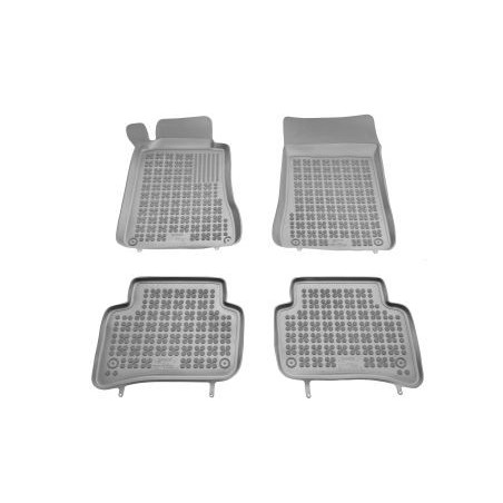 Гумени стелки за MERCEDES C-Class W203 (2000-2007) - тип леген - сиви