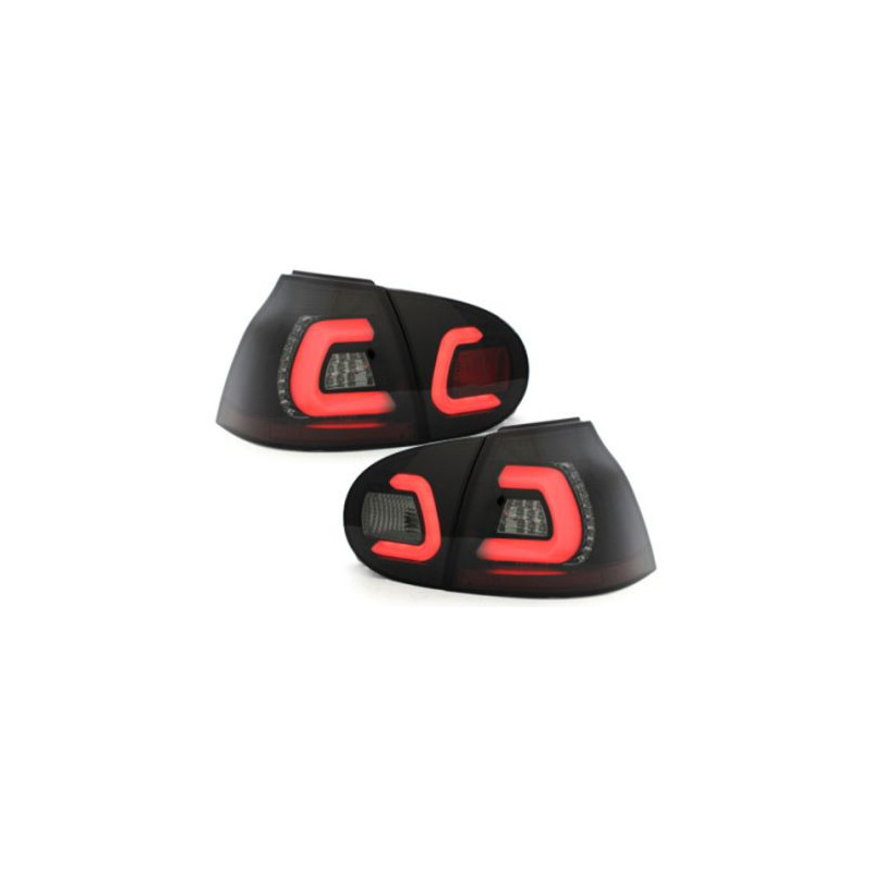 Кристални диодни стопове за Golf 5 / VW  GOLF V (2003-2009) - Лайтбар дизайн