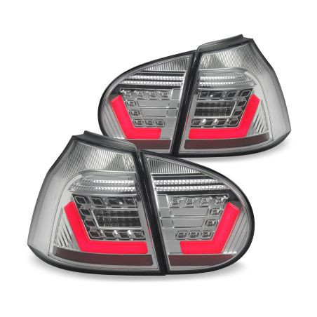 Кристални диодни стопове VW  GOLF V - Лайтбар дизайн хром