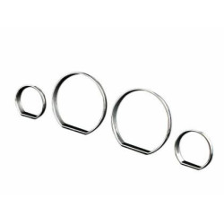 Рингове за табло BMW E46 (1998-2005) - хром