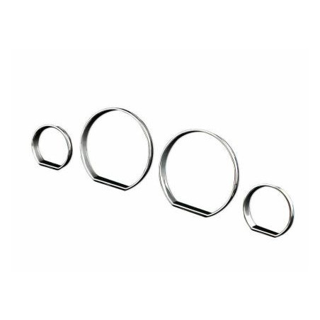 Рингове за табло BMW E46 (1998-2005) - хром