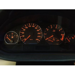 Рингове за табло BMW E46 (1998-2005) - хром