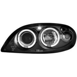 Кристални фарове ANGEL EYES CITROEN SAXO (00-04)- черни