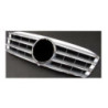 Решетка за Mercedes W203 (00-07) sedan - 4 ребра хром