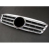 Решетка за Mercedes W203 (00-07) sedan - 4 ребра хром