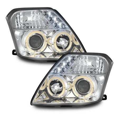 Кристални фарове ANGEL CITROEN EYES C2 (2003-2008)- хром