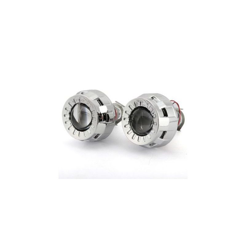 Биксенон лупи за вграждане MORIMOTO MINI 2" - с кръгли капачки