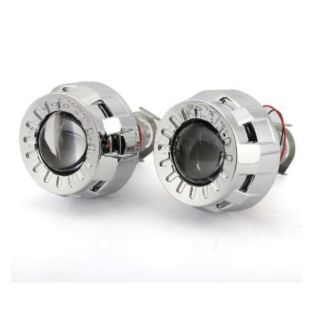 Биксенон лупи за вграждане MORIMOTO MINI 2" - с кръгли капачки