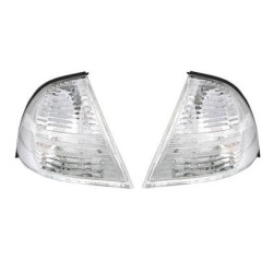 Кристални мигачи до фара BMW E46 комби (98-01) - хром