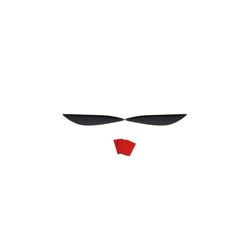 Вежди за фарове за Honda Civic (2001-2003) - черни