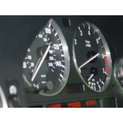 Рингове за табло BMW E39 / E38 / X5 Е53 (99-07) - матирани / сребристи