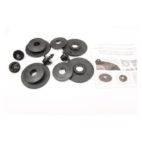 Гумени стелки за Golf 4 / VW Bora / Beetle / Jetta / Skoda Octavia 1 (1997-2010) / Seat Leon / Seat Toledo (19