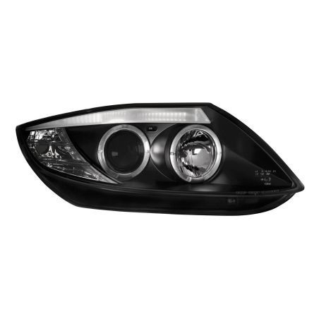 Кристални фарове  Angel Eyes BMW Z4  (03-09) - CCFL черни