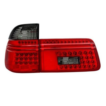 Диодни стопове BMW E39 комби (97-04) - черен хром