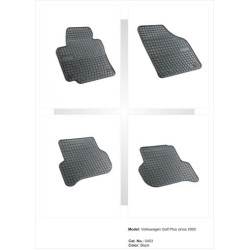Гумени стелки за VW Golf V Plus (2004-2009) / SEAT Altea / Altea XL (2004-2015)