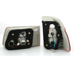 Диодни стопове BMW E39 комби (97-04) - черен хром