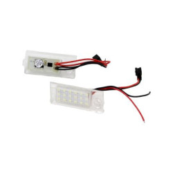 Плафони за осветление на задния номер за Audi A6 C5 97-04 седан, 67x30 mm