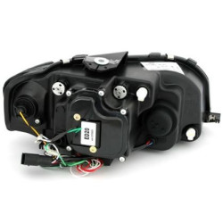 Кристални фарове Lightbar Design за Audi A3 (2003-2008) - хром