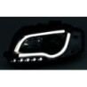 Кристални фарове Lightbar Design за Audi A3 (2003-2008) - хром