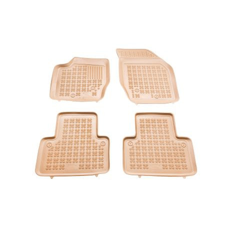 Гумени стелки за VOLVO XC90 (2002-2014) - тип леген бежови
