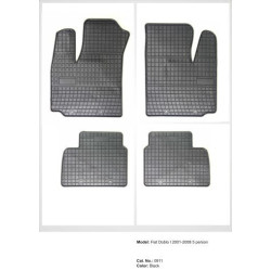Гумени стелки за FIAT Doblo I (2001-2010) - 5 места