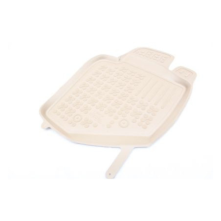 Гумени стелки за VOLVO S60 / S80 / V70 / XC70 (2000-2007) - тип леген бежови