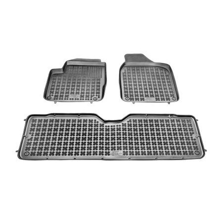 Гумени стелки за FORD Galaxy (1995-2006) / VW Sharan / SEAT Alhambra (1995-2010) - 1 и 2 ред седалки - тип леген