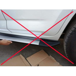 Степенки за Toyota Rav4 (2011-2012) - спорт - версия с 2.0 двигател без раздувки на калниците - дължина - 183c