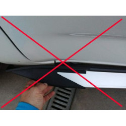 Степенки за Toyota Rav4 (2011-2012) - спорт - версия с 2.0 двигател без раздувки на калниците - дължина - 183c