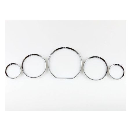 Рингове за табло хромирани  Mercedes W140