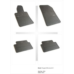 Гумени стелки за PEUGEOT 508 (2011-2018)