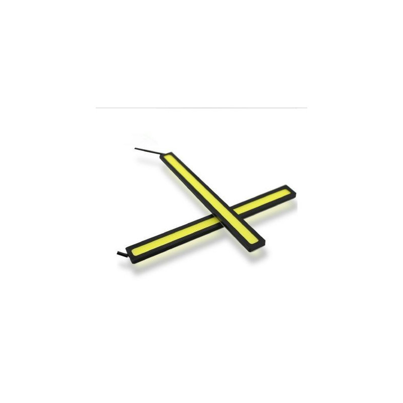 Универсални диодни светлини COB 17CM 10W - черни