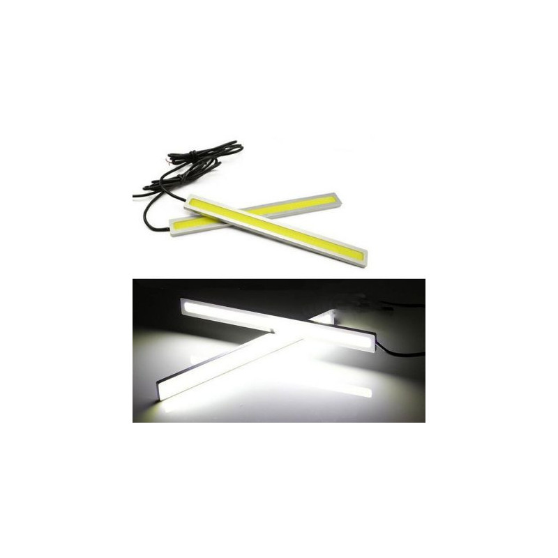 Универсални диодни светлини COB 14CM 10W - силвър