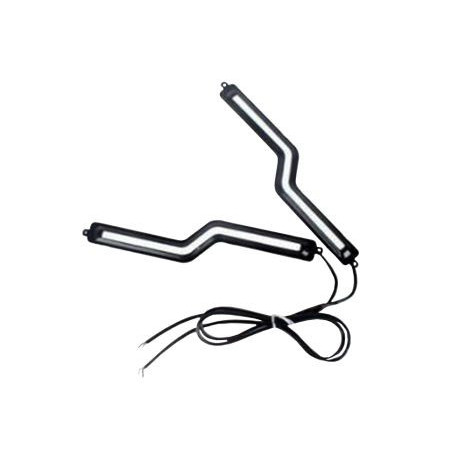 Универсални диодни светлини COB 18CM 12W - черен корпус