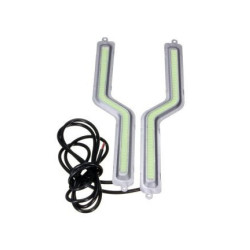 Универсални диодни светлини COB 18CM 12W  - сив корпус