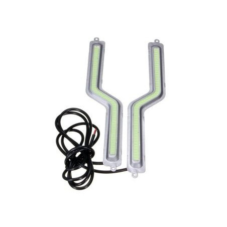 Универсални диодни светлини COB 18CM 12W  - сив корпус