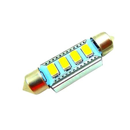 Лед крушки за плафон Canbus с 4 SMD диода 5630 42мм